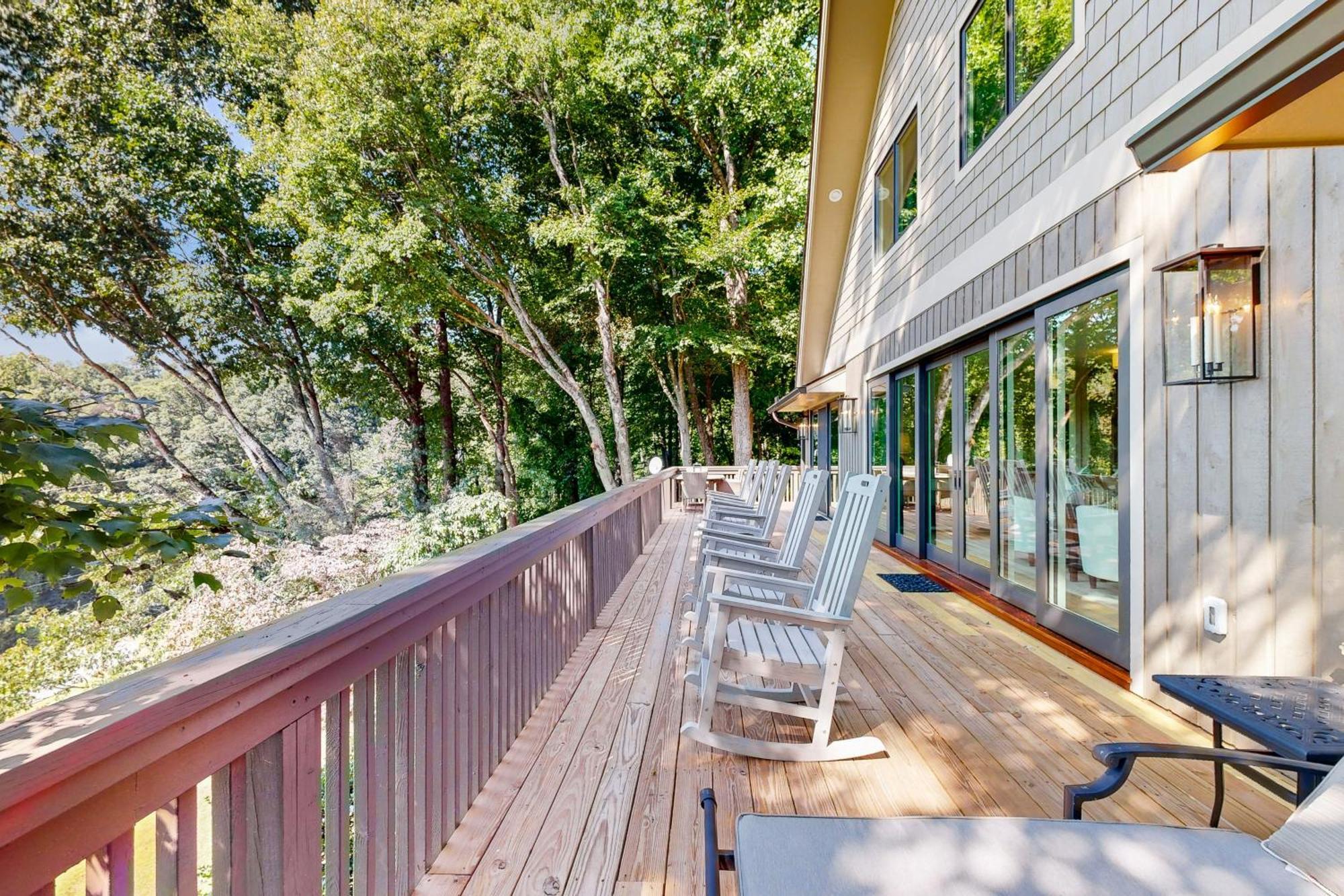 Valley View Lodge At Camp Rockmont Black Mountain Extérieur photo